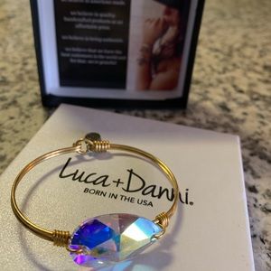 Luca + Danni Teardrop Bangle Bracelet